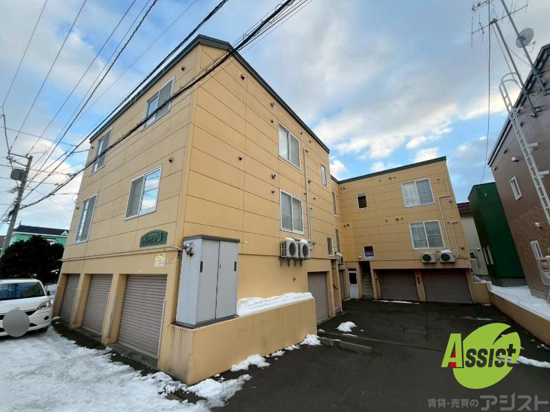建物外観　札幌市東区北十九条東「マスターズ」