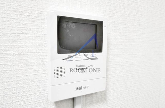 セキュリティ　モニター付きインターホンです。