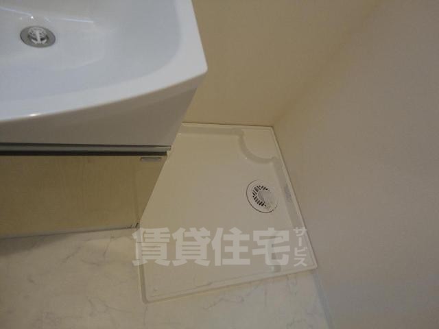 洗面設備　洗濯機置場