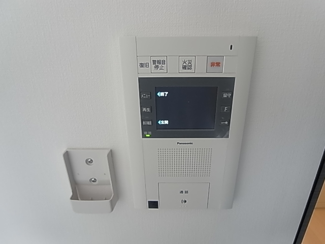 セキュリティ　来客の方が見えて安心、ＴＶモニターホン。