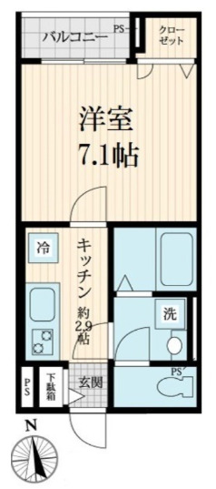 Ville Village亀戸の間取り写真