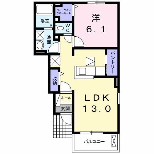 ＪＲ牟岐線 文化の森駅 徒歩27分 2階建 築14年の間取り写真