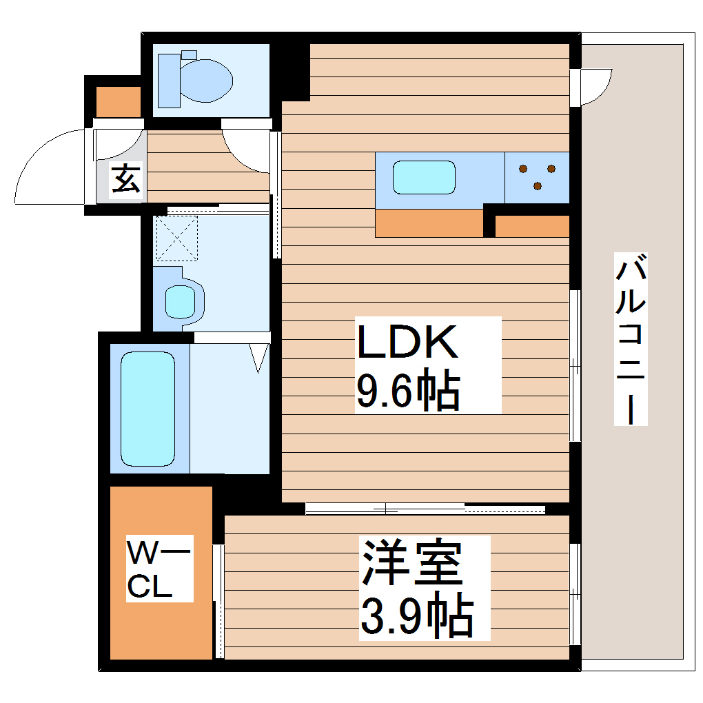 詩季K&Aの間取り写真