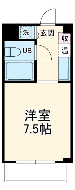 テディマンションの間取り写真