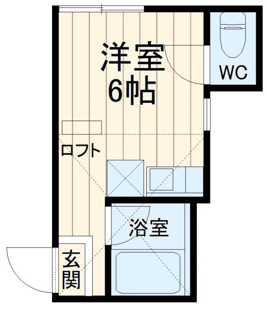 オアシス井土ヶ谷の間取り写真