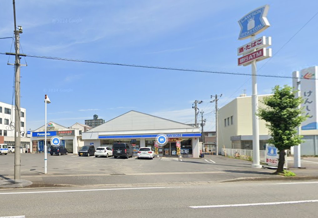 コンビニ　ローソン 大分明磧店（コンビニ）まで351m