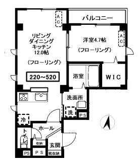 グレイスガーデン北千住の間取り写真