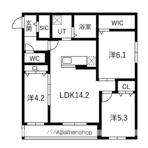 S.Uスクエアの間取り写真