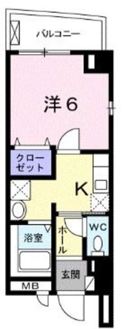レーベン新城の間取り写真