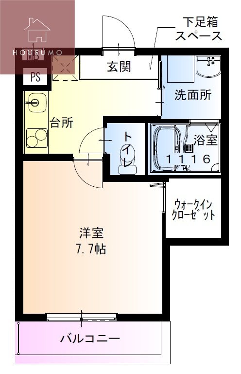 フジパレス加美駅南III番館の間取り写真