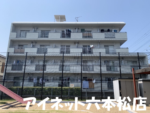 建物外観　人気の都市ガス1DK物件です。