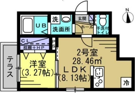 KH浜野の間取り写真