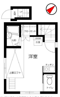 東急東横線 祐天寺駅 徒歩5分 2階建 築12年の間取り写真