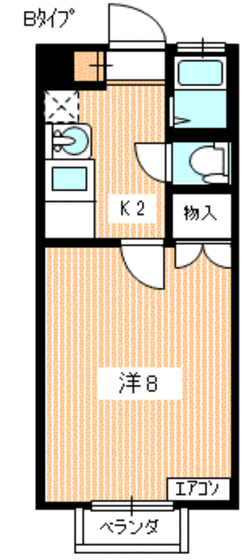 アレス秋根の間取り写真