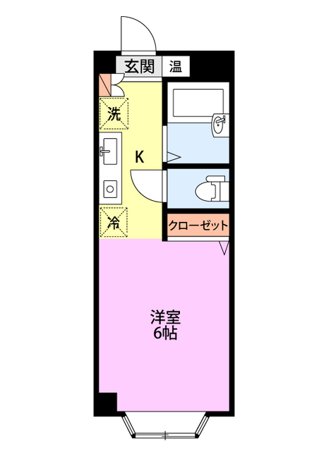 上越新幹線 新潟駅 徒歩14分 4階建 築34年の間取り写真