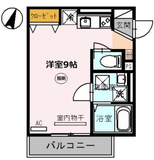 アビタシオン 栄の間取り写真