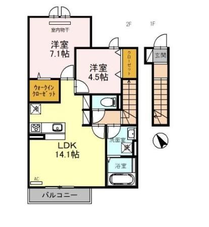 Maison de Graceの間取り写真