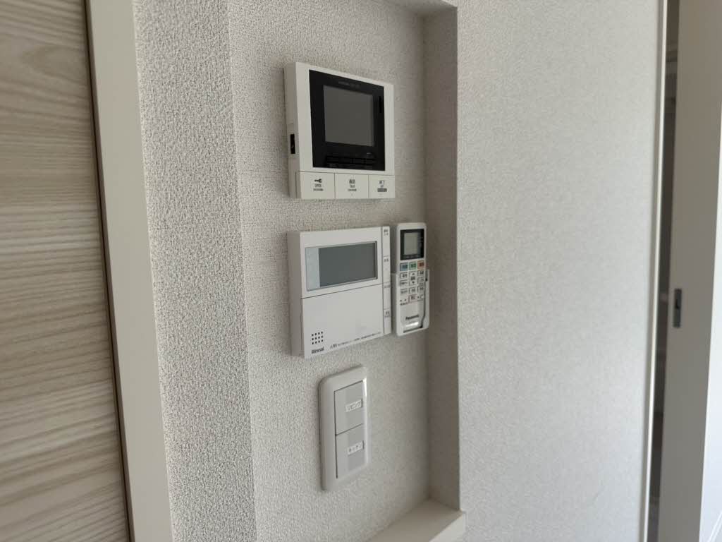 セキュリティ　TVインターホンは必須ですね◎