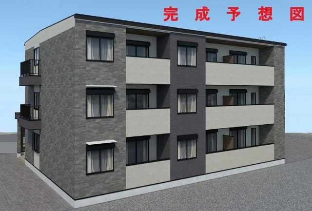 建物外観　完成パース