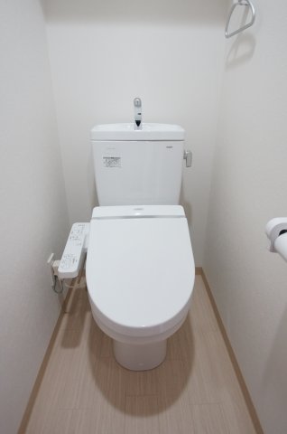 トイレ　ゆったりとした空間のトイレです