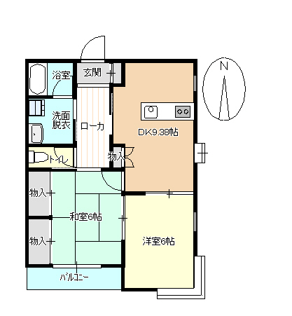 富夢想家の間取り