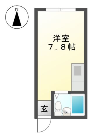 プティット日野の間取り