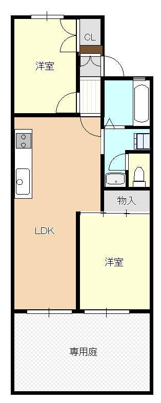 ボナール木村の間取り