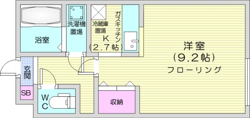 テラ元町の間取り