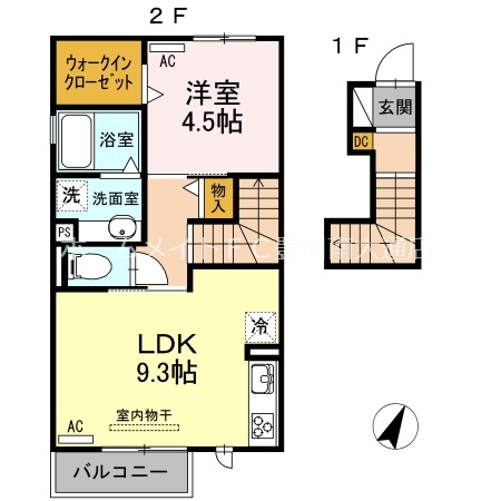 寿庵　Bの間取り