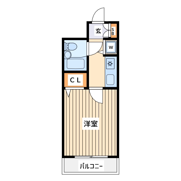 ヴァンハウス戸塚の間取り