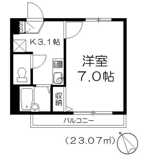 ヘーベルハイムの間取り