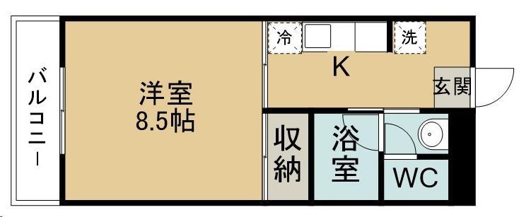 トラストビルズ４５の間取り