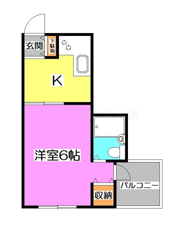 朝霞市本町のマンションの間取り