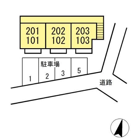 【印西市小林のアパートのその他】