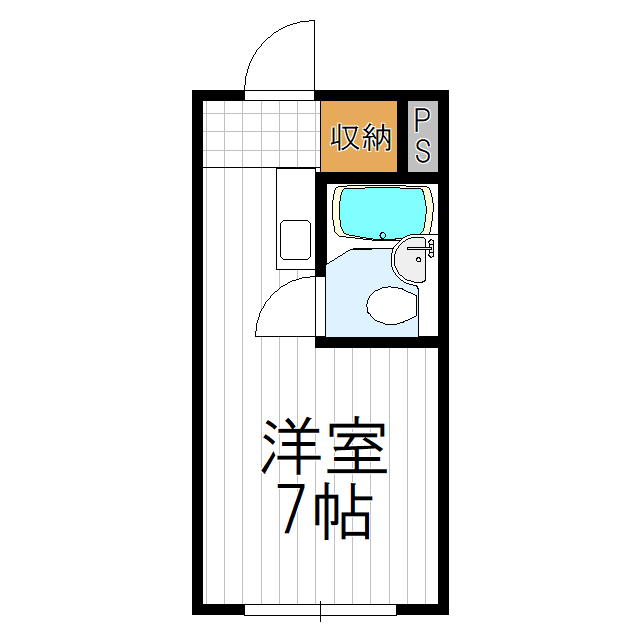 【大阪市阿倍野区西田辺町のマンションの間取り】