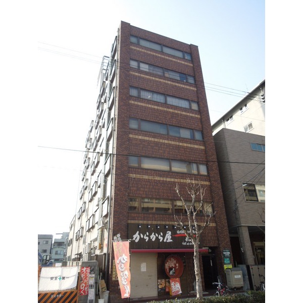 【大阪市阿倍野区西田辺町のマンションの建物外観】