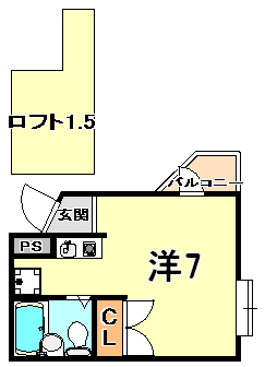 シェモア六甲楠丘町の間取り