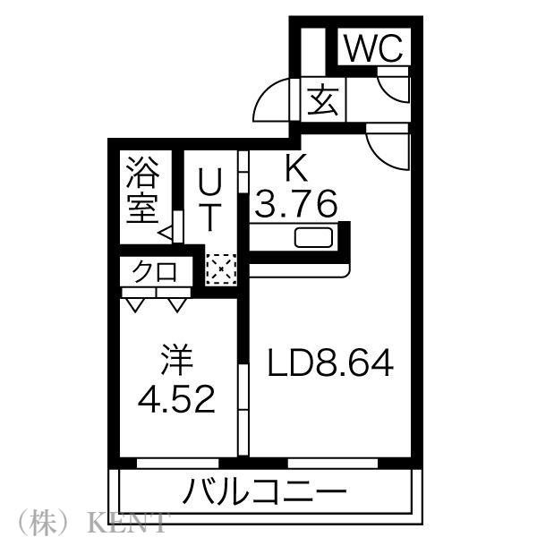 プリヴィエール宮の森の間取り