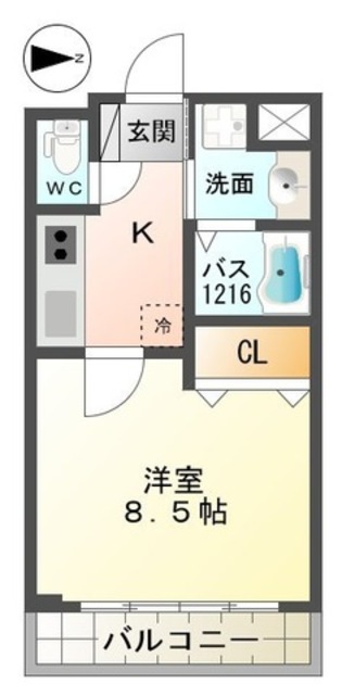 光明池レジーナの間取り