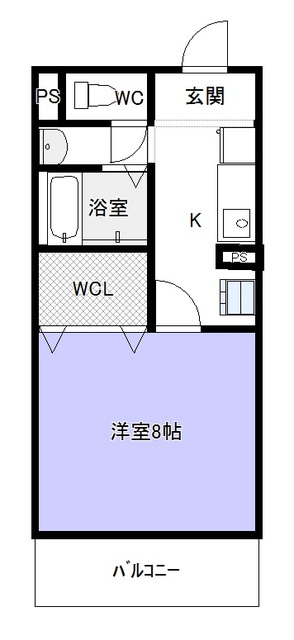 【コンフォート小鴨の間取り】