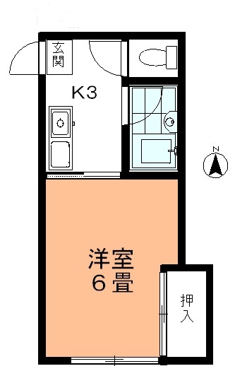 徳永荘の間取り