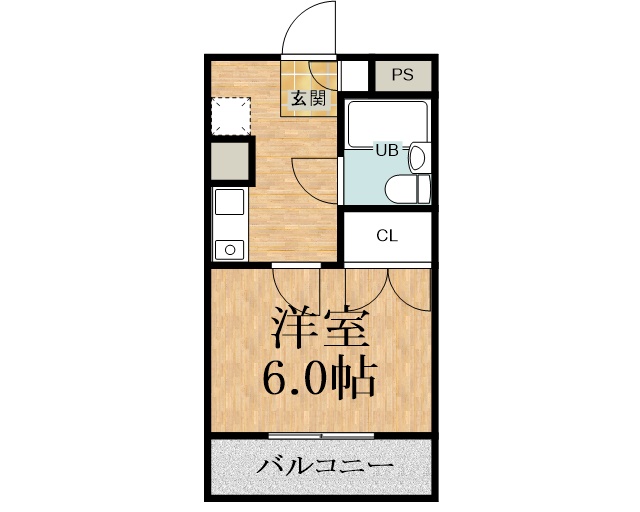 千葉市緑区古市場町のマンションの間取り