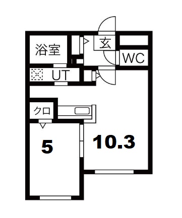 ブランノワールひばりが丘の間取り