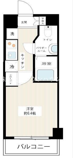 ＡＲＣＯＢＡＬＥＮＯ ＭＵＳＡＳＨＩＫＯＹＡＭＡの間取り