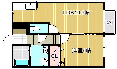 ベルコート木ノ座の間取り