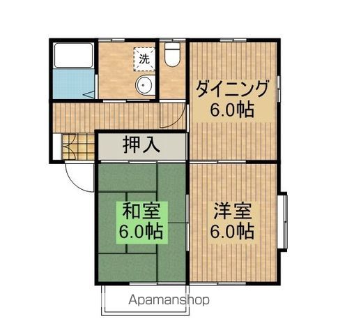 メゾンKMの間取り写真