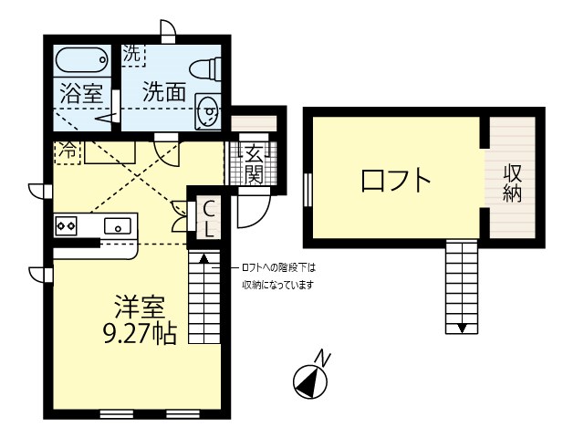 Leben’ｓ　Garden　Iの間取り