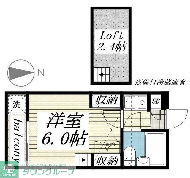 我孫子市柴崎台のアパートの間取り