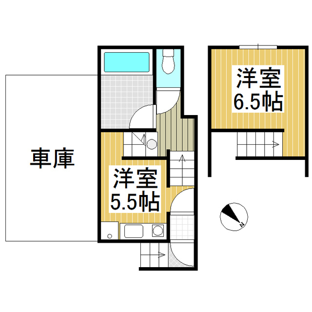 ヴィラフォレスタＢの間取り