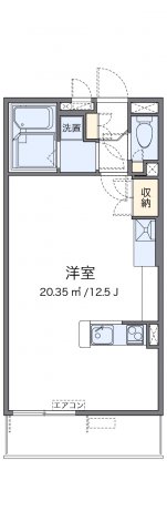 レオネクストフロレゾン中央の間取り